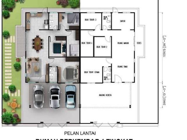 Semi D 1 Tingkat Taman Andaman Fasa 2 Kuala Kedah
