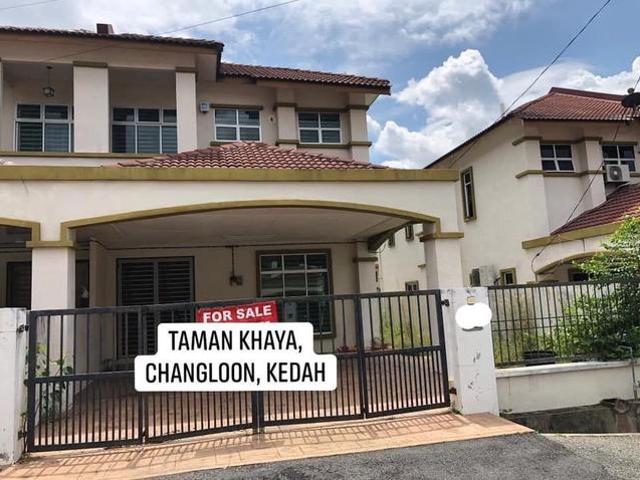 Semi D 2 Tingkat Below MV di Taman Khaya Changlun