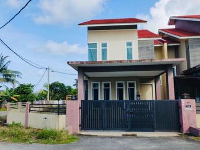 Semi D 2 Tingkat Depan Airport Pengkalan Chepa