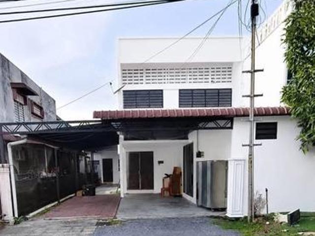 SEMI D 2 TINGKAT TMN INDERAFULL LOAN BOOKING 1k2100sft PARKIR LUAS