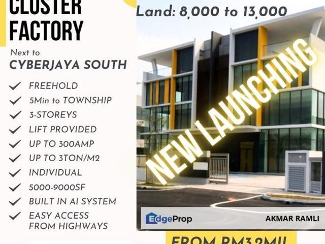 Semi D Cluster Factory next to Cyberjaya South