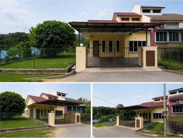Semi D FREEHOLD tanah luas berdekatan Jalan Utama Temerloh