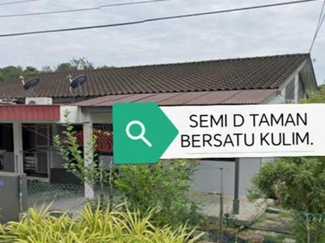 Semi D Taman Bersatu Kulim Kedah FULL LOAN
