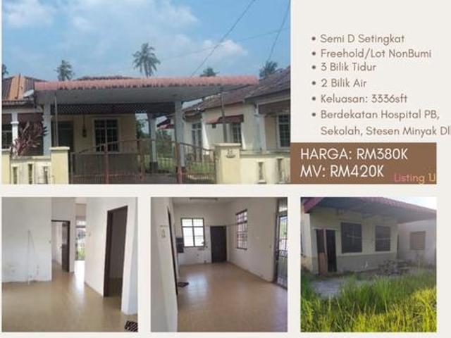 SEMI D TAMAN INTAN PARIT BUNTAR BOLEH FULL LOAN BOOKING 1k ONLY