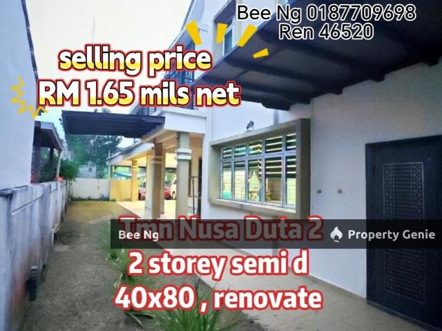 Semi D @ Taman Nusa Duta 2, Johor Bahru