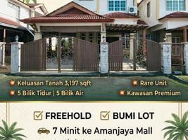 Semi Detached Double Storey Cinta Sayang Tesort Sungai Petani