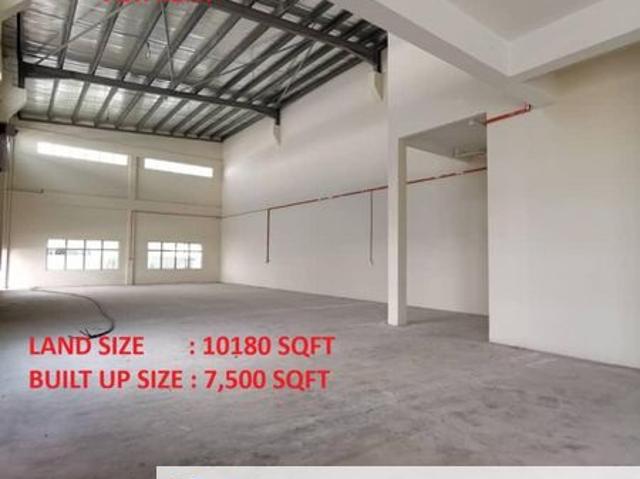 SEMI DETACHED FACTORY AT SIME DARBY BUSINESS PARK @ PASIR GUDANG FOR RENT