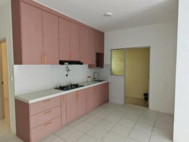 Semi Furnish Kabinet Kitchen Residensi Sateria Tasik Selatan Cheras