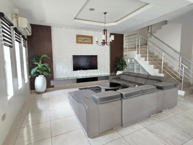 Semi furnished 5 Bedroom Fully detached Duplex With Bq