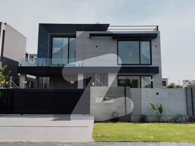 Semi Furnished 6 Bedrooms Brand New LUXURY Ultra Modern Designer House With LAWN + 2 Kitchens + Basement +11 ACs