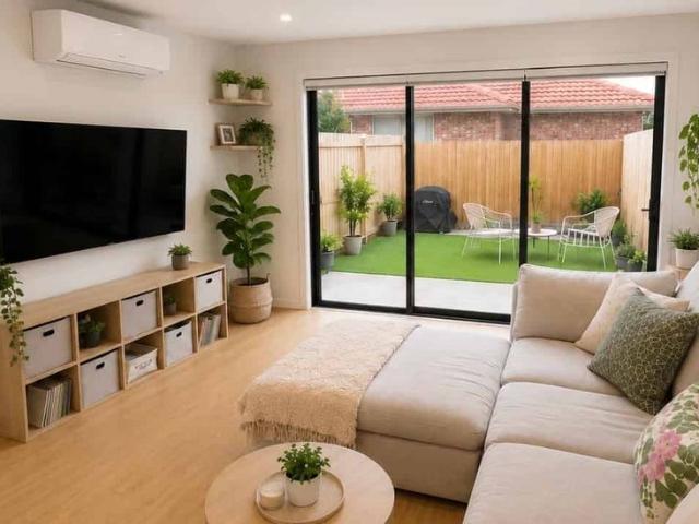 Semi Furnished 2 bed 2 bath ensuite with parking