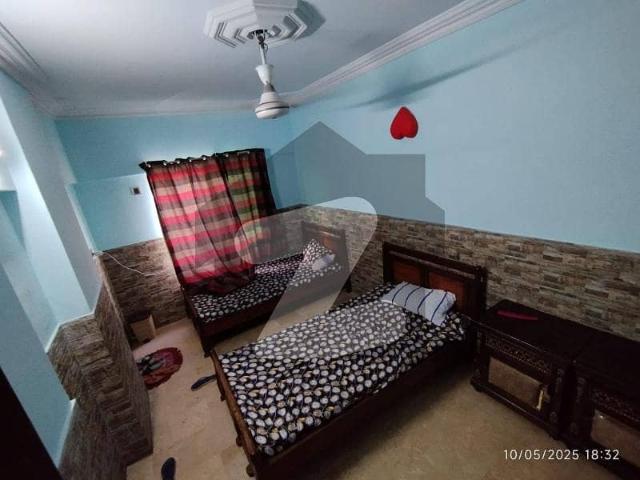 Semi Furnished 3 Bed Apartment for Sale in Bait ul Hina, Gulistan e Jauhar Block 18, Karachi