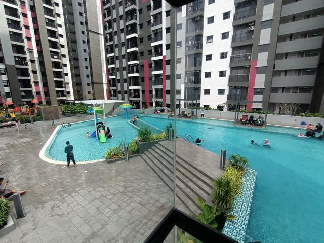 Semi Furnished Apartment with 2 Parkings Near UKM for Rent