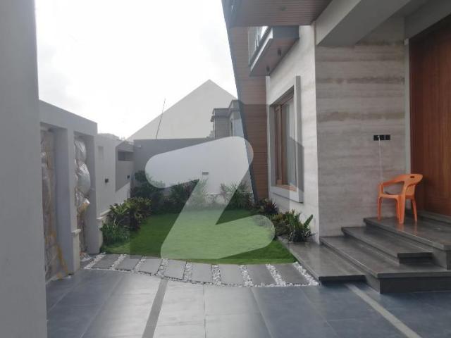 Semi Furnished Brand New Architect Design 5 Bedroom 500 Square Yards West Open Bungalow Off Khayaban E Shajjar Before Khayaban E Shujaat At Zone B Of DHA Phase 8 Is Available For Sale DHA Phase 8