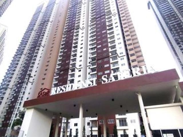 Semi Furnished Low Level Residensi SASAR Nearby LRT Tasik selatan