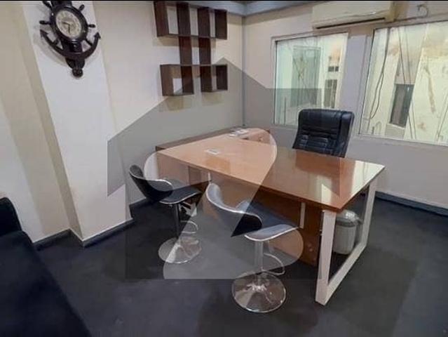 Semi furnished office 6th floor lift standby generator 24 7 access Shahrah e faisal