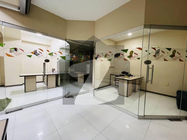 Semi Furnished Office Available For Rent At main Shahra e Faisal Pechs With Lift Standby Generator Car Parking and Mosque 24 Hours Building Open Best For Software House Pharmaceuticals Company & Other Business Purpose AC and Glass Chamber Installed