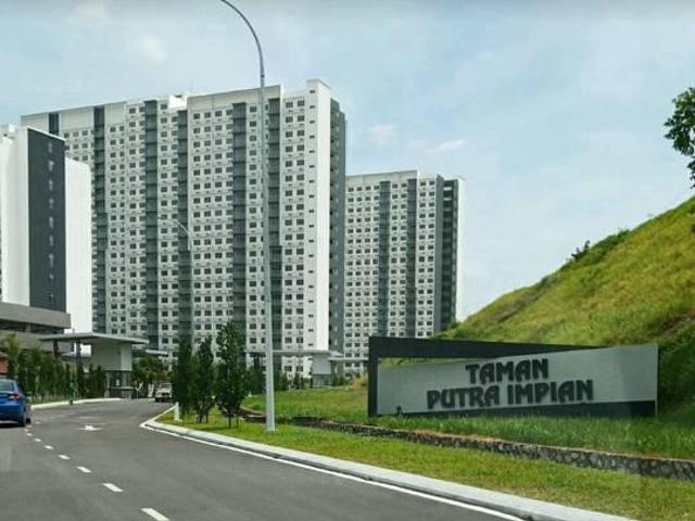 Semi Furnished Pangsapuri Putra Impian Untuk Dijual Grille 2 Carpark