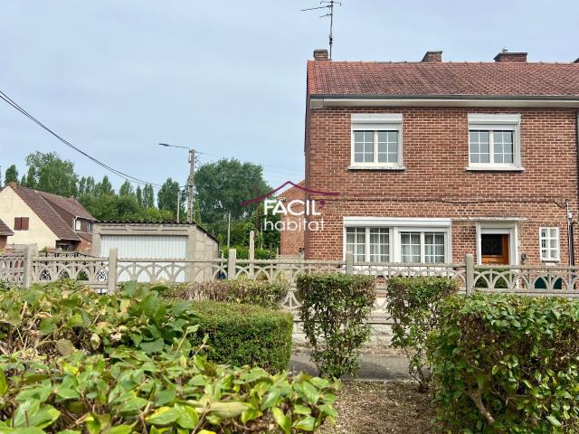 SEMI INDIVIDUELLE 3 CHAMBRES JARDIN GARAGE