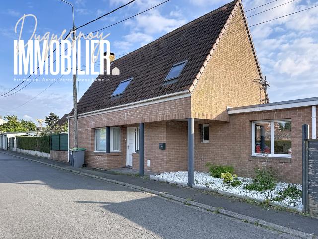 SEMI PLAIN PIED DE 100 M2 INDIVIDUELLE PROCHE DU CENTRE VILLE DE RONCQ