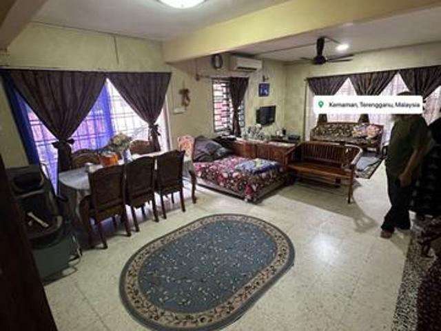 SEMID 2 Tingkat LOT 144 KEMAMAN UNTUK DIJUAL FACING OPEN