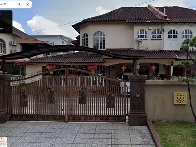 SemiD House Skudai Baru Big House with Huge Land Size