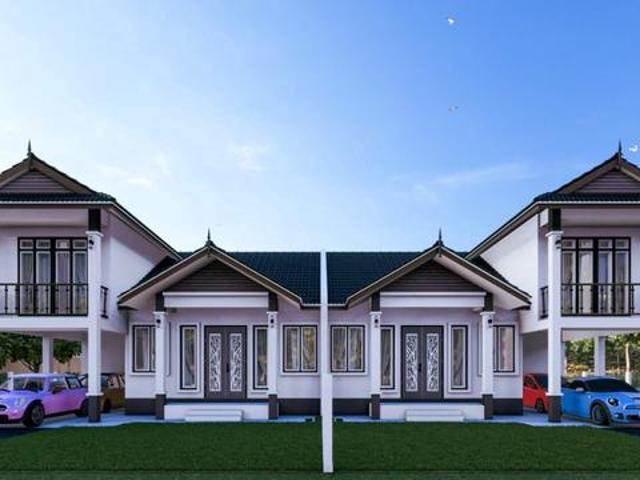SemiD Split Level Scandinavian 10 minit dari Kota Bharu