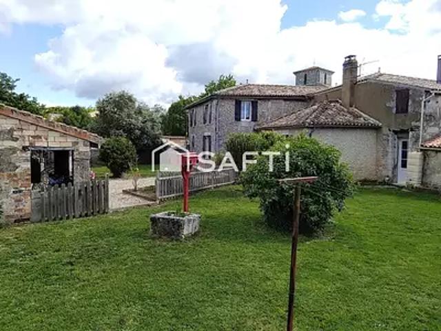 Semoussac 17150 Achat / Vente maison 6 pièces t6 terrasse