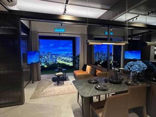 Sentul Freehold Low Density Fully Furnished Unblocked KLCC View