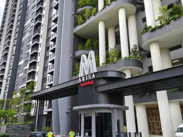 Sentul M Arisa Condo with 1 bedroom partially furnished nr LRT