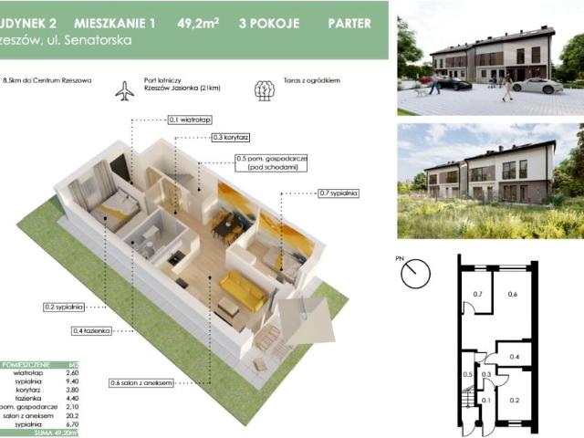 Senatorska 97 m², Rzeszów