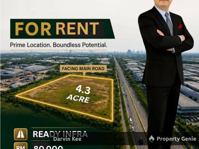 SENDAYAN TECH VALLEY INDUSTRIAL LAND FOR RENT