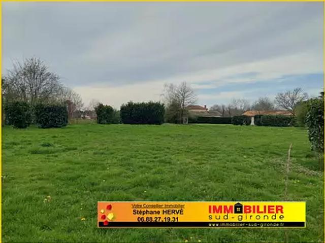 Sendets 33690 Achat / Vente terrain