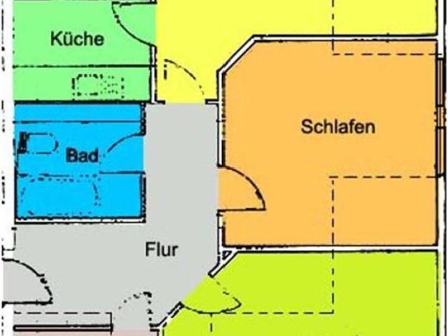 Senftenberg! Optimale 3 Zimmer Dachgeschosswohnung für Individualisten!