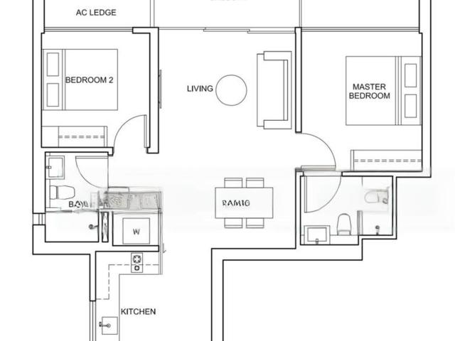 Sennett Estate D13, Apartment
