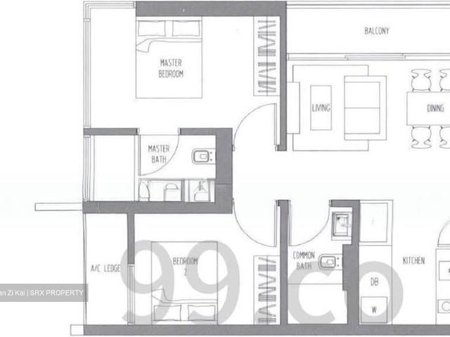 Sennett Residence D13, Condominium