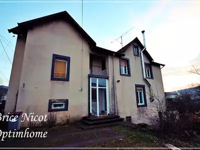 Senones 88210 Achat / Vente maison 5 pièces t5 jardin terrasse