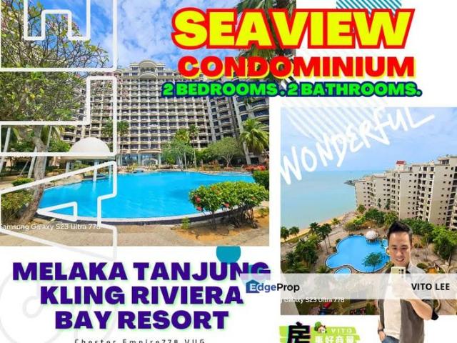 Seaview Condominium Beds 2Baths For Sale only RM88K