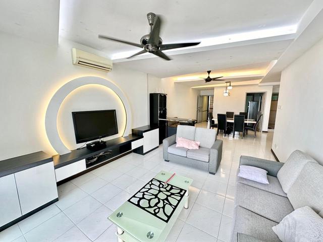 Seaview Fully Furnished 3R2B Ocean Palm Condo Klebang Melaka Petronas