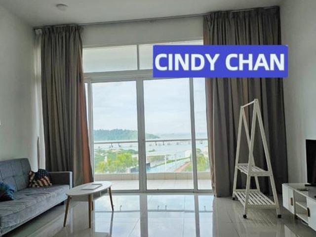 SEAVIEW FULL FURNISH Southbay Plaza 2 Room 1 Carpark Batu Maung