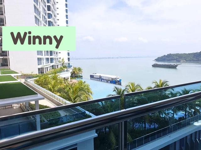 SEAVIEW Q1 Queens Residences Fully Furnish 2CP Bayan Lepas Queensbay