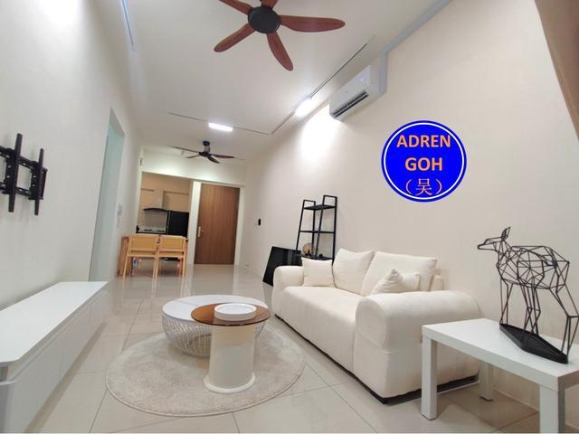 Seaview Zen 6 Condo 1050sf New Furnished Renovated 2 Car Park Gelugor