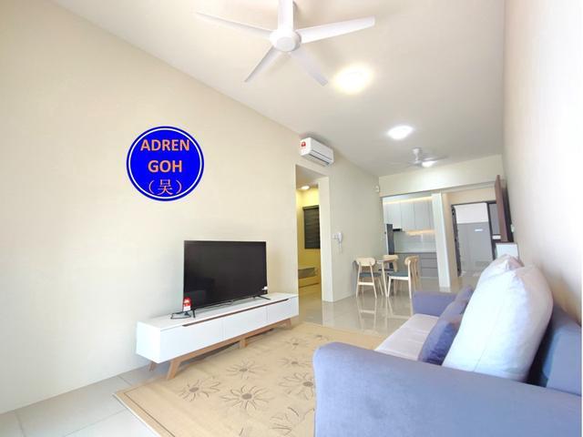 Seaview Zen 6 1050sf Brand New Furnished Renovated 2 Car Park Gelugor