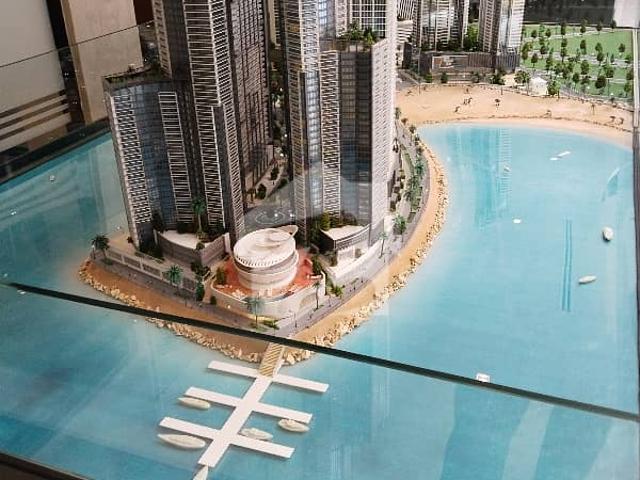 Sea Facing 1 Bedroom In Lowest Price Of HMR Waterfront Tower On Booking Flat Is Available For Sale