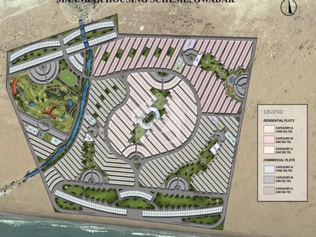 Sea Front Marian Drive Commercial In Maanbar Housing Scheme, Pishukan