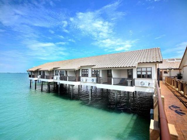 Sea View water chalet good investment Grand Lexis Port Dickson