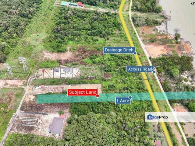 [Sea View Land  Easy Road Access] Agricultural Land [3 min drive to Jeti Umbai and Medan Ikan Bakar Umbai]