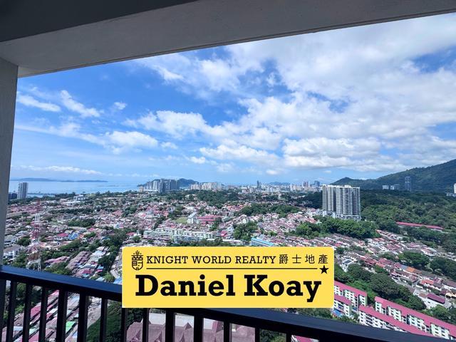 Sea View Move in Condition Venice Residence Near Egate Gelugor