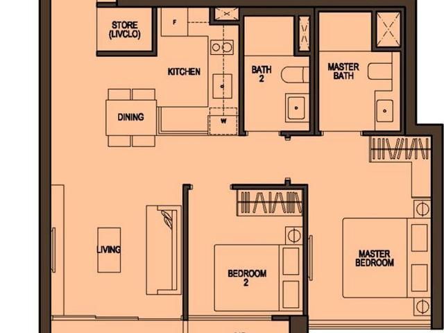 Seaside Residences D15, Apartment
