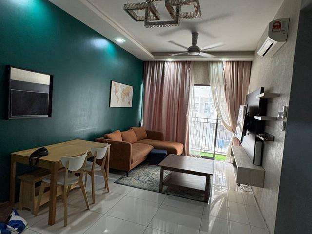 Seasons garden 770sf 3r2b ffurnished wangsa maju